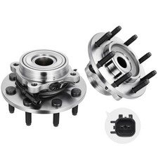 2x Front Wheel Hub Bearing 4WD 8 Lug Fits 2006-2008 Dodge Ram 1500 2500 515101 picture