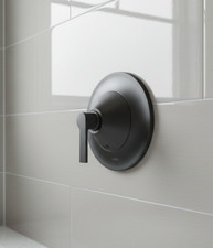 Moen TS2201BL Doux Matte Black Posi-Temp 1 Handle Trim Kit picture