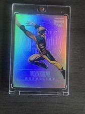 2023 Fleer Ultra Midnight Sons Medallions Platinum /100 Wolverine #M-49 picture