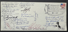 AtoZ. 1977 Polar Cover Signed by All Members in Attendance ASPP, Penguin picture