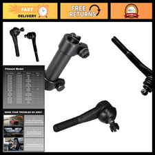 3pc Drag Link Adjusting Sleeve & Pitman Arm Set for Steering Control - ES2026R, picture