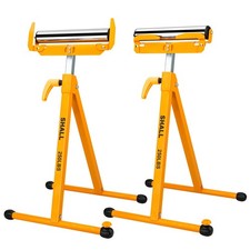 SHALL 2-PCS Folding Roller Stand - 250 LBS Load Capacity -Adjustable Height picture