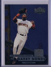 Barry Bonds 1998 Metal Universe #81 SF Giants Golden Gate Bridge picture