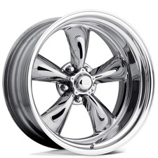 VN405 TT2 American Racing Wheels 16x8 Chrome with Polished Barrel Rims (4pcs) C3 picture