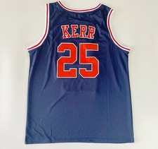 Throwback Steve Kerr #25 Basketball Jersey All Stitched Men's Size S-3XL picture