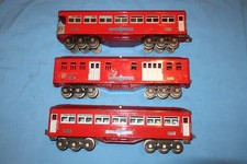 Lionel Prewar Standard Gauge #1766, #1767 & #1768 Pullman, Baggage & Observation picture