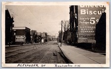 K32/ Rochester New York RPPC Postcard c1910 Alexander Street Biscuit Co. 685 picture