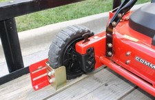Jungle Jims Boot Secures Push mowers on Open or Enclosed Trailers NEW picture