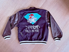 NWT Diamond Supply co Unreleased Mens Varsity Jacket Super Rare Size XL picture