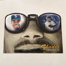 Pinnacle 1997 Pinnacle Shades Insert Ken Griffey Jr. #1/10 Seattle Mariners picture