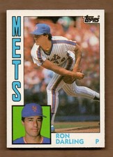 1984 Topps Traded - Ron Darling #27-T ROOKIE NEW YORK METS MINT picture