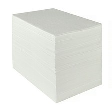 AAIN 100PC Basic Heavyweight Oil Only Absorbent Mat Pads, 15