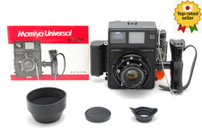 [NEAR MINT] Mamiya Universal Black + Sekor 100mm f/3.5 Lens Grip Hood From JAPAN picture