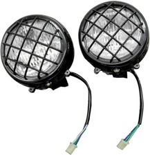 2 x NEW Headlights Yamaha Banshee 1987-2006 lens bulbs lights grills Warrior picture