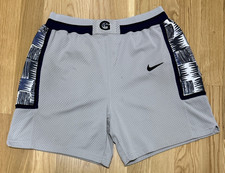 Nike Georgetown Hoyas Authentic Shorts Size 36 Large L Vintage 90s Iverson RARE picture