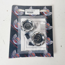 Probeam Chrome / White / Smoke LED Front Turn Signals 16-22 Harley CVO Touring picture