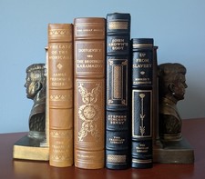 Franklin Library 4 Book Lot Leather Bound Limited Edition Classics Gilt picture
