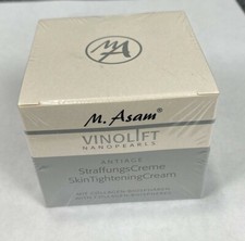 M Asam Vinolift Nanopearls Skin Tightening Cream 1.69 oz 50 ml  SEALED BOX NEW picture
