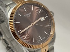 Tissot Ballade 40mm Brown Dial Two Tone Swiss Quartz Watch T156.410.22.291.01 picture