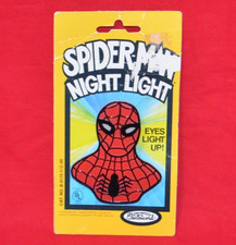 Vintage 1978 Spider-Man Night Nite Light Electricord Leviton Marvel Super Hero picture