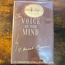 The Voice of the Mind E. Herbert-Caesari Signed Inscribed HC Illus Hale picture