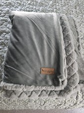 Koolaburra By Ugg Faux Fur Gray Throw picture