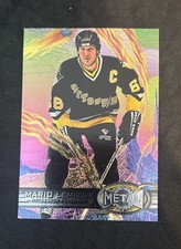 1996-97 Fleer Metal Universe - Mario Lemieux #128 Ex picture