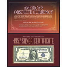 NEW America's Obsolete Currency - 1957 Silver Certificate 4060 picture