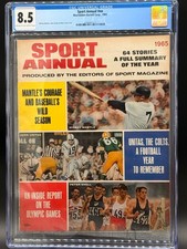 1965 Sport Annual CGC 8.5 Mickey Mantle, John Unitas, Peter Snell Top Pop picture