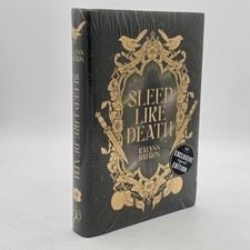 Sleep Like Death Kalynn Bayron Exclusive Signed Edition HC Sealed Sprayed Edges picture
