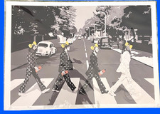 DEATH NYC Signed Pop Art Lithograph “Abbey Road in Style” from 2018 w/ COA picture