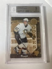 2005-2006 UD Power Play #133 Sidney Crosby Rookie RC BGS MINT Centering 10 picture
