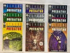 Aliens vs Predator: The Deadliest of the Species Lot of 9 Issues Dark Horse picture