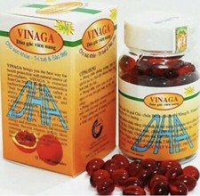 Lot 4 boxes Vinaga DHA Gac Oil Momordian Cochinchinensis Oil (US us Seller) picture