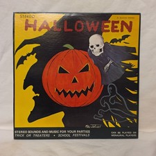 VTG HALLOWEEN Sounds And Music For Your Parties Album 1969 D. Records SR8001 picture