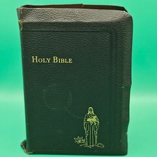 CYCLOPEDIC INDEXED BIBLE by John A. Hertel Co. Circa 1945 Good Shepherd Edition  picture