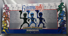 Kollectico Grateful Dead Dancing Skeleton Bobbleheads Blue Green BHGDSKLB NIB picture
