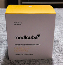 medicube Kojic Acid Turmeric Pads 70ct 160ml Face Dark Spots Exp 11/28/28 picture