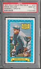1970 Rold Gold Pretzels #10 Eddie Collins PSA 10 Gem Mint ATG Baseball HOF: Rare picture