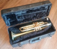 King 601 Trumpet w/Mouthpiece & Hard Case Vintage Serial No. 213831 USA 1938 picture