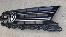 2012-2017 VW Volkswagen Tiguan Upper Front Grille Black With Emblem 2013 2014  picture