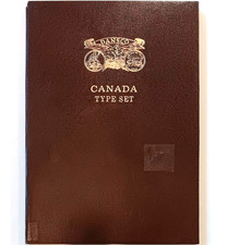 Dansco 1858-1965 Canada Canadian Type Set Folder Album No 210 Queen Elizabeth II picture