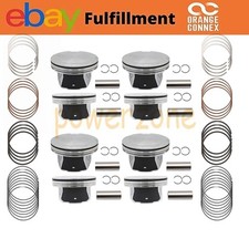 RH+LH Piston+Ring For Dodge Challenger Charger Durango Jeep Grand Cherokee 6.4L picture