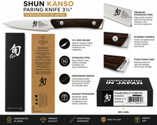 Shun Kanso SWT0700 Paring Knife 3.5