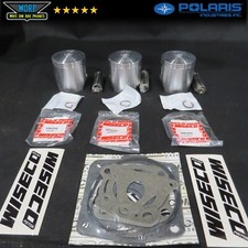 75mm +.50mm Oversize Wiseco Top End Kit Polaris SL900 Triple SL 900 1996-1997 picture