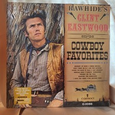 Clint Eastwood Sings Cowboy Favorites Tobacco Brown Vinyl 2016 Sealed Ltd to 300 picture
