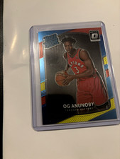 Panini 2017-18 Donruss Optic Rated Rookie OG Anunoby Red & Yellow #178 picture