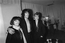 Mireille Mathieu, Julien Clerc and Miou Miou at the general of Ju - Old Photo 1 picture