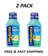 (2 PACK) Mylanta Liquid Antacid with Classic Lemon Mint Flavor, 12 fl oz. picture