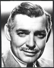 CLARK GABLE VINTAGE ORIGINAL PHOTO HOLLYWOOD HANDSOME ACTOR STUNNING PORTRAIT picture